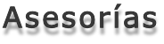 Asesorías